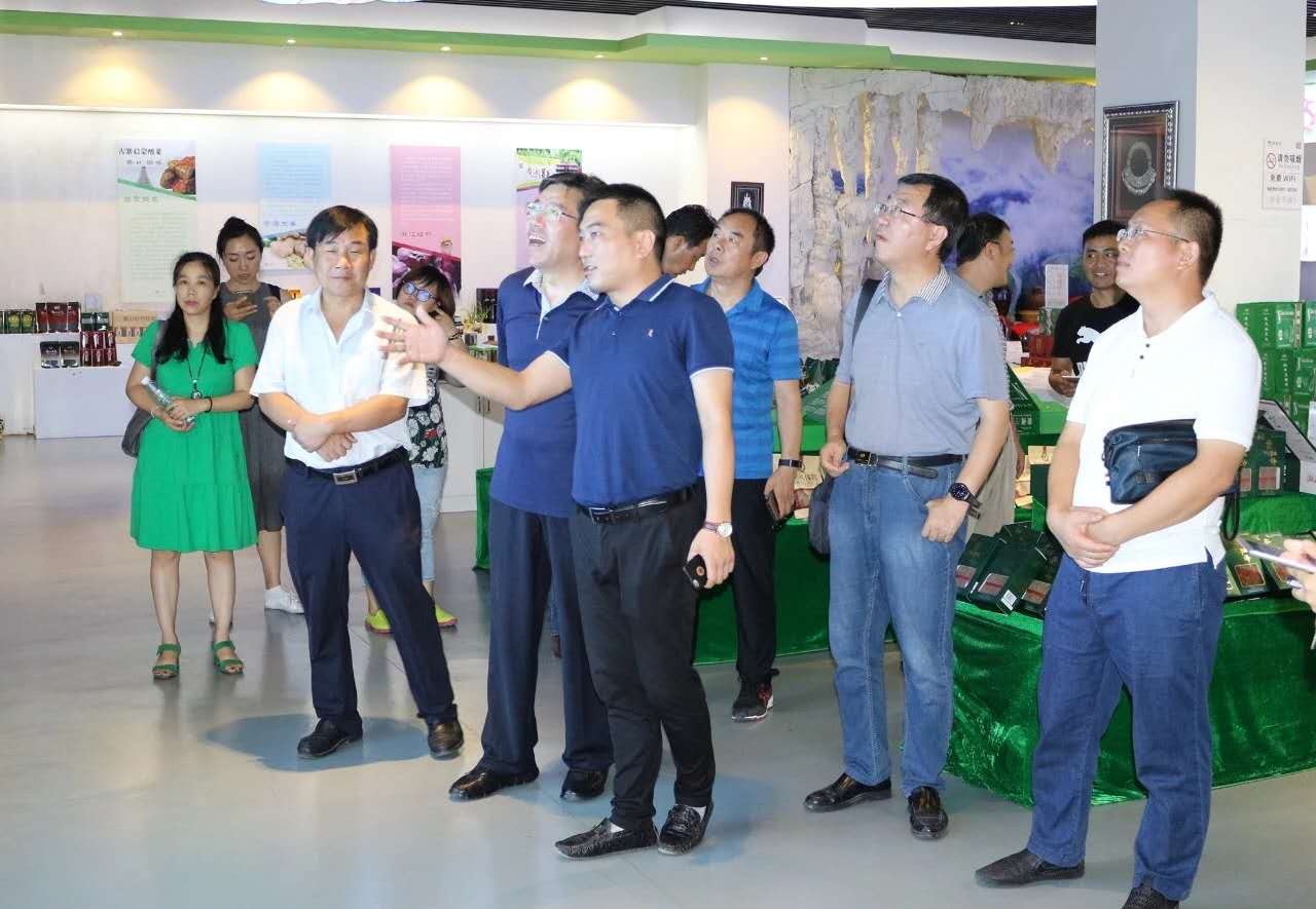 蘭州市政協(xié)副主席騰耀文一行來黔東南銀田農(nóng)產(chǎn)品物流園調(diào)研