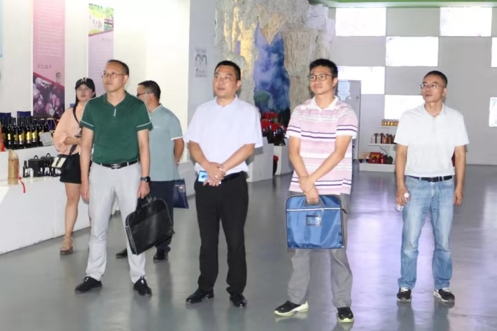 貴州省發(fā)改委游以順一行到貴州銀田開展現(xiàn)代服務業(yè)示范集聚區(qū)認定...